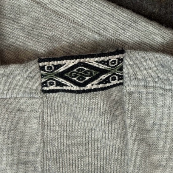 Women's Gray Hooded Sweater - Picture 4 of 7